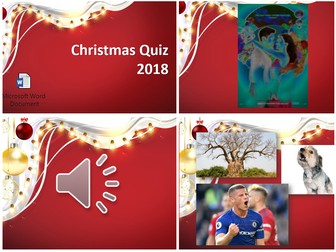 2018 End of Year Christmas Quiz