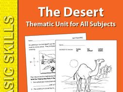 Desert: Thematic Skill-Builder Unit for All Subjects