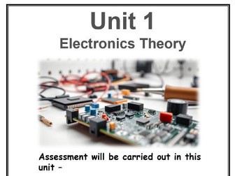 GCSE CCEA- electronics theory booklet