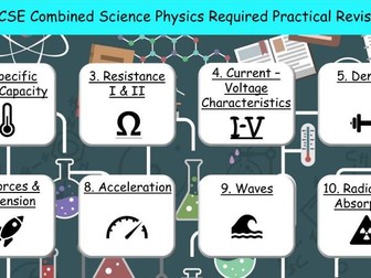 AQA GCSE Physics & Combined Science Physics Required Practical Revision 9-1