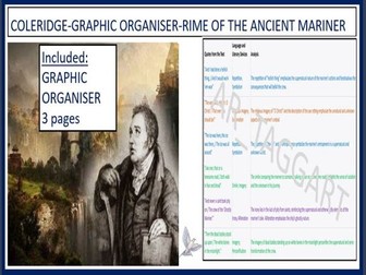 COLERIDGE-GRAPHIC ORGANISER-RIME OF THE ANCIENT MARINER