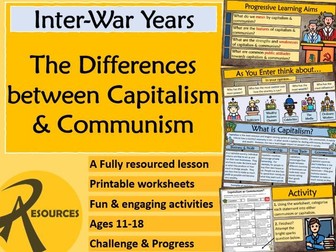 Capitalism & Communism - What's the Difference?