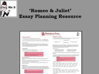 Romeo & Juliet - Essay Planning Knowledge Organiser