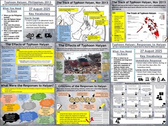 Typhoon Haiyan - Two Lesson Bundle