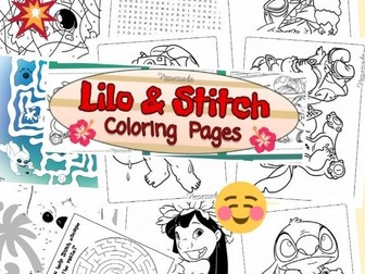 Lilo and Stitch Activity book