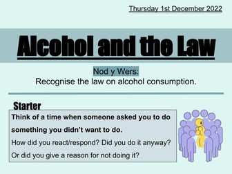 Alcohol and The Law