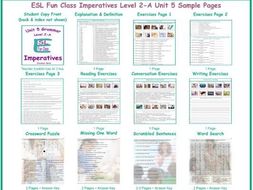 Imperatives Level 2-A Unit 5