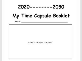 Time Capsule Booklet