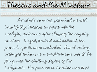 Theseus & The Minotaur - Part Four Of Four