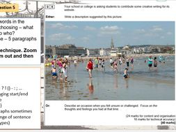 Step-by-step approach to AQA new spec English Language Paper 1