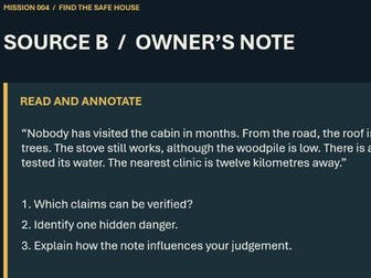 Zombie Apocalypse Investigation Files