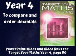 Compare / Order Decimals with 1 or 2 Decimal Places | Teaching Resources