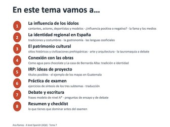 TEMA 7- CULTURA ARTÍSTICA