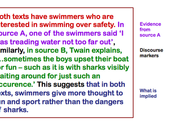 AQA 9-1 - Consolidating AO1 - Paper 2 (Writers' Viewpoints & Perspectives)