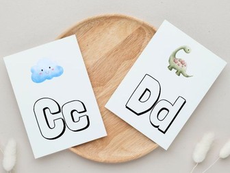 Alphabet Flashcards |A–Z Visual Resource