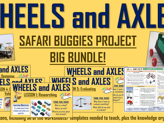 DT Mechanisms - Wheels and Axles Safari Buggies Big Bundle!