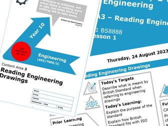 NCFE Engineering - Content Area 3 - Bundle