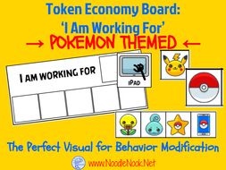 Token Economy- Visual Behavior Modification featuring POKEMON!