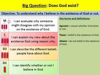 Belief in God Lesson