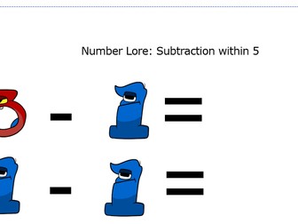 Number Lore: Subtraction within 5