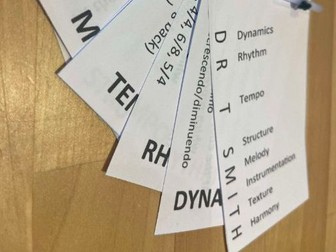 DR T SMITH keyterms & sentence starter flashcards