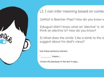 Wonder Comprehension