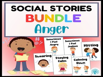 Anger Social Story Bundle