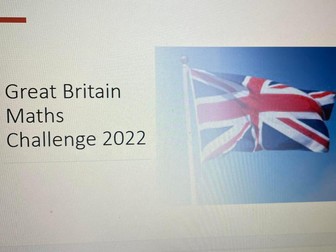 Great Britain Maths Challenge 2022(Answers Included)