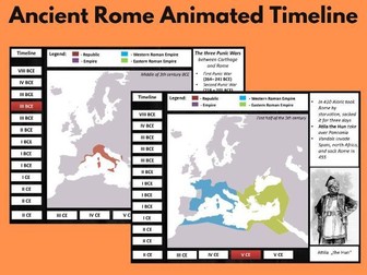 The History of Ancient Rome - Interactive Timeline