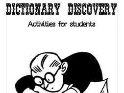 Dictionary Discovery - Activities for students