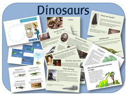Dinosaurs, fossils and palaeontologists: powerpoint lessons for EYFS KS1 KS2 | Teaching Resources