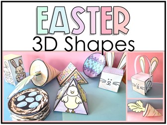 Easter Maths Crafts 3D Shapes