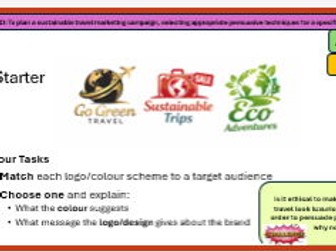 Persuasive Writing Scheme of Work – Sustainable Travel, Adverts & Podcast Unit