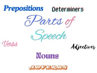 11+ Parts of Speech Resource