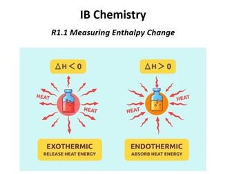 IB Chemistry (2025) R1 - What Drives Chemical Reactions