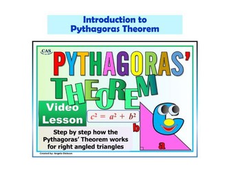 Introduction to Pythagoras Theorem - Video Lesson