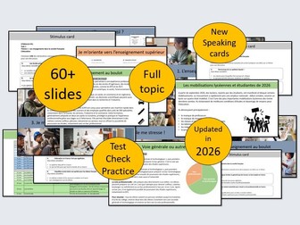 EDEXCEL A Level / AS Level French – L’éducation FULL TOPIC