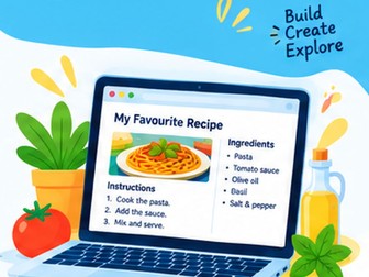 HTML / CSS: My first recipe (Beginner level)