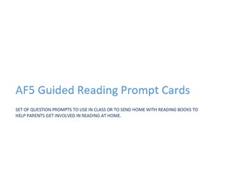 AF5 Guided Reading Prompt Fan