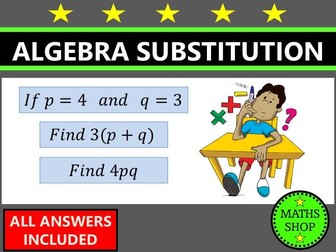 Algebra Substitution