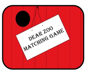 Dear Zoo Matching Game