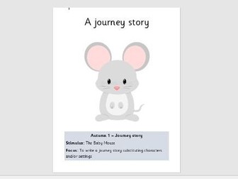 Talk for Writing - Baby Mouse Yr 1