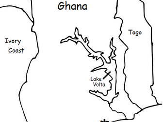 GHANA - Introductory Geography Worksheet