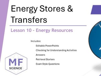 GCSE AQA Physics - Energy Resources | Complete Lesson