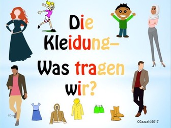 Clothes in German and Colour Adjectives - A Complete Guide.
