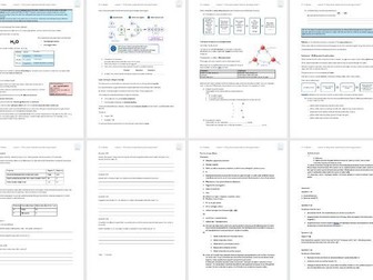 IB Biology: A1 Water; Worksheet 1 (1.1.1-1.1.4)