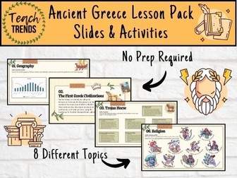 Ancient Greece - Information & Activity Pack