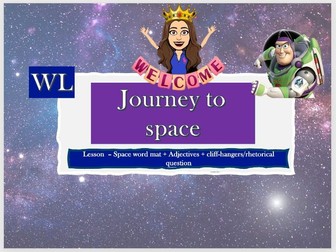Creative Writing Lesson-Journey into Space