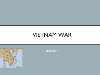 Full Vietnam War Teaching Pack