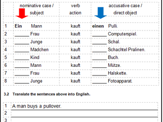 Articles, Cases and Adjective Endings 2